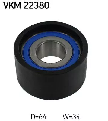 Deflection Pulley/Guide Pulley, timing belt SKF VKM 22380)