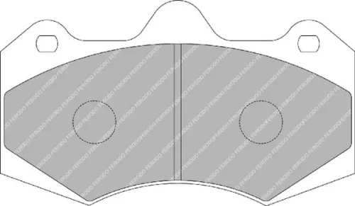 Remblokkenset, schijfrem FERODO RACING FRP3084W)