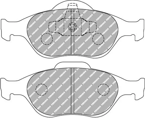 Remblokkenset, schijfrem FERODO RACING FCP1394R)