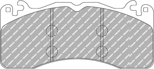 Remblokkenset, schijfrem FERODO RACING FCP4711W)