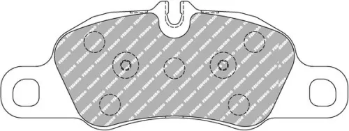 Remblokkenset, schijfrem FERODO RACING FCP4805H)