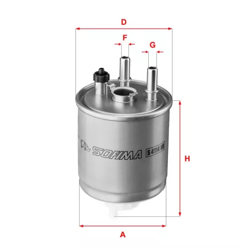 Brandstoffilter SOFIMA S 4114 NR)