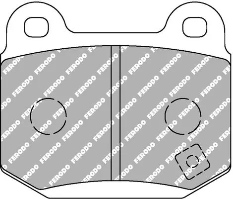 Remblokkenset, schijfrem FERODO RACING FCP1562Z)