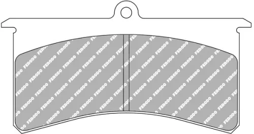 Remblokkenset, schijfrem FERODO RACING FRP501W)