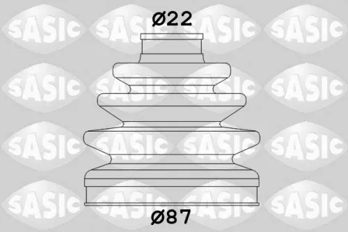 Bellow Kit, drive shaft SASIC 1906100)