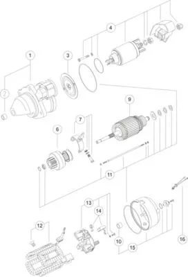 Starter MAHLE MS 277)