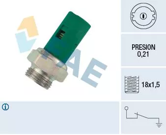 Oil Pressure Switch FAE 12490)