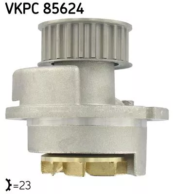 Water Pump, engine cooling SKF VKPC 85624)