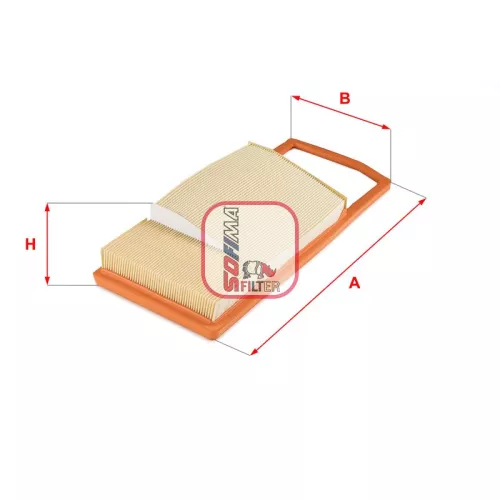 Luchtfilter SOFIMA S 3795 A)
