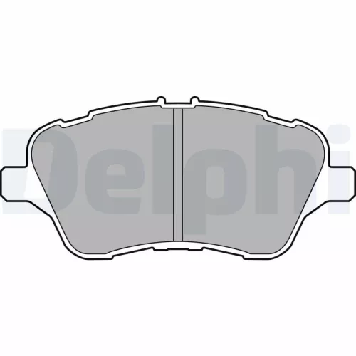 Brake Pad Set, disc brake DELPHI LP2474)