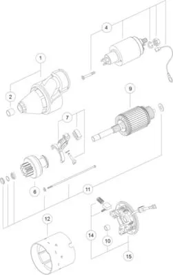 Starter MAHLE MS 414)