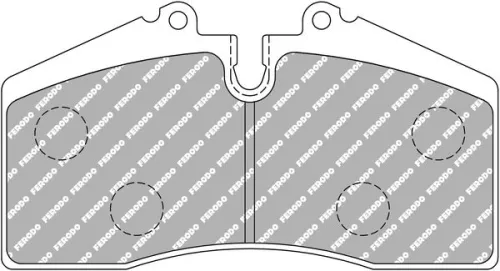 Remblokkenset, schijfrem FERODO RACING FDS560)