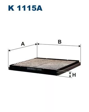 Filter, cabinelucht FILTRON K 1115A)