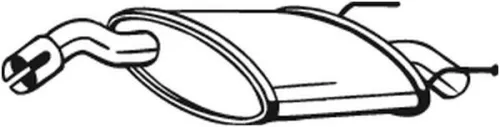 Achterdemper BOSAL 148-095)