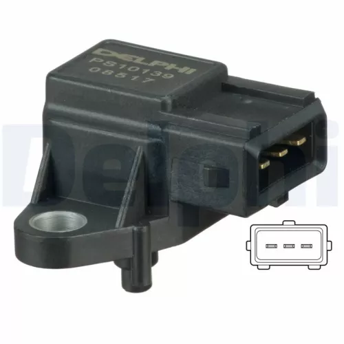 Sensor, turbodruk DELPHI PS10139)