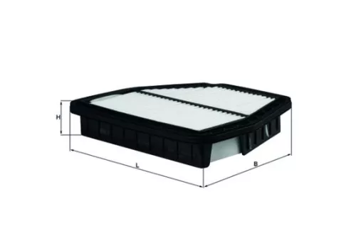 Luchtfilter KNECHT LX 2965)