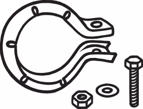Mount, exhaust system BOSAL 250-003)
