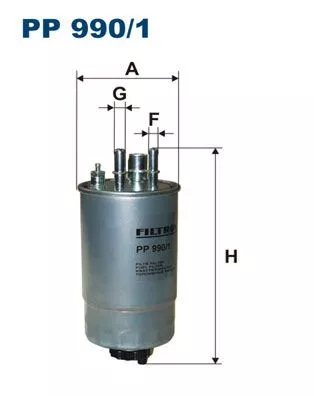Fuel Filter FILTRON PP 990/1)