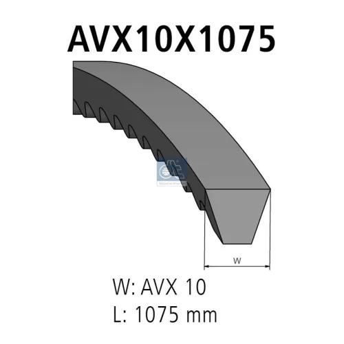 V-Belt DT Spare Parts 4.80563)