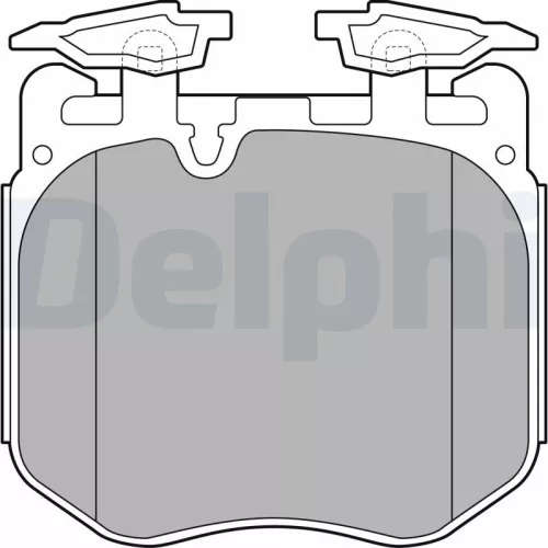Remblokkenset, schijfrem DELPHI LP3304)