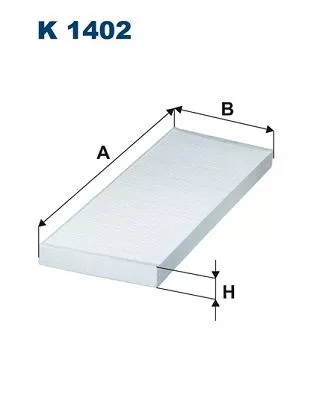 Filter, cabin air FILTRON K 1402)