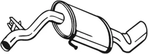Achterdemper BOSAL 247-037)