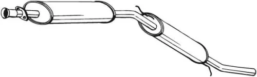 Achterdemper BOSAL 281-643)
