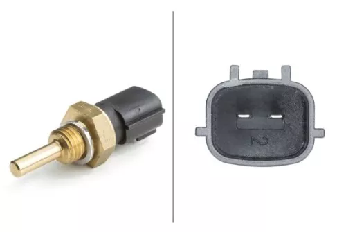 Sensor, coolant temperature HELLA 6PT 009 107-531)