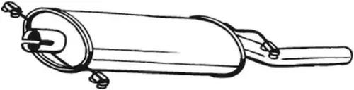 Achterdemper BOSAL 233-365)