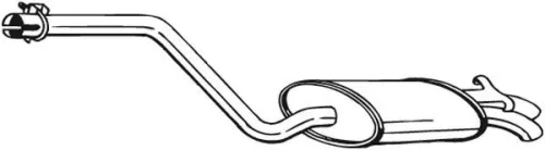 Achterdemper BOSAL 282-333)