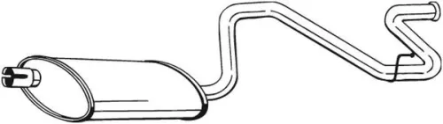 Achterdemper BOSAL 281-869)