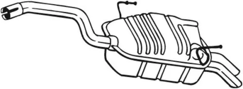 Achterdemper BOSAL 190-903)