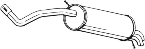 Achterdemper BOSAL 279-537)
