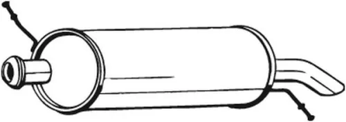Achterdemper BOSAL 135-541)