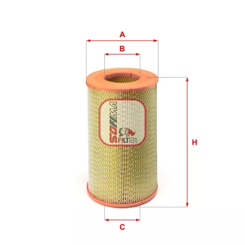 Luchtfilter SOFIMA S 4610 A)
