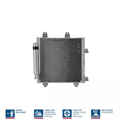 Condensor, airconditioning NISSENS 94891)