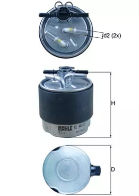Fuel Filter KNECHT KL 440/41)