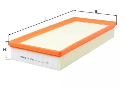 Luchtfilter KNECHT LX 4397)