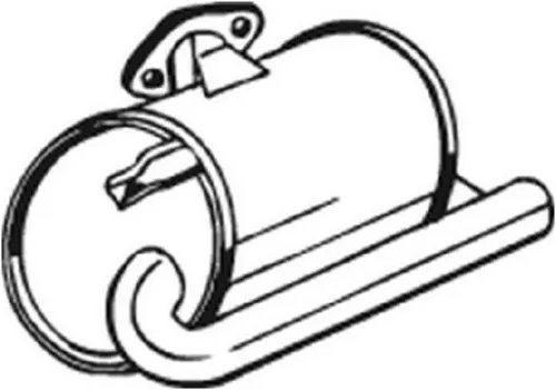 Achterdemper BOSAL 229-683)