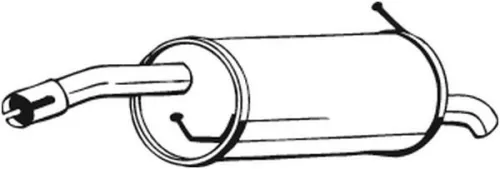 Achterdemper BOSAL 154-159)
