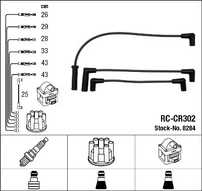 Ignition Cable Kit  8284)
