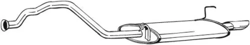 Achterdemper BOSAL 283-017)