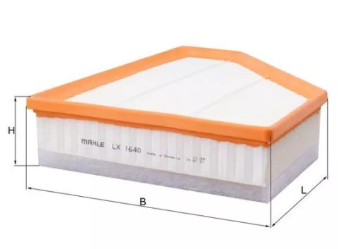 Air Filter KNECHT LX 1640)