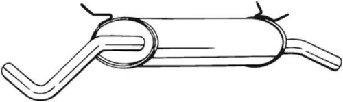 Achterdemper BOSAL 200-229)