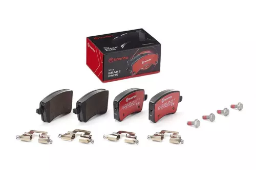 Brake Pad Set, disc brake BREMBO P 85 099X)
