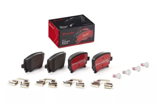 Brake Pad Set, disc brake BREMBO P 85 073X)