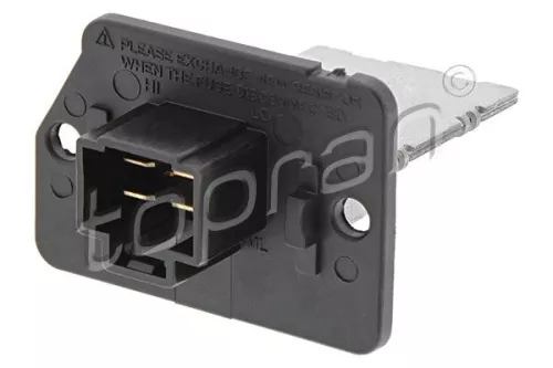 Weerstand, interne ventilator TOPRAN 821 223)