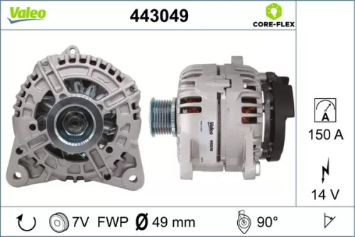 Alternator VALEO 443049)