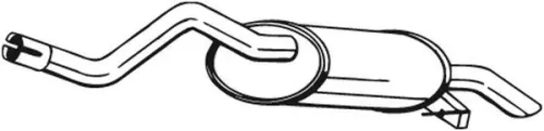 Achterdemper BOSAL 278-423)