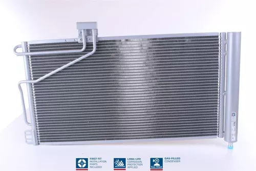 Condensor, airconditioning NISSENS 940145)